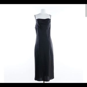 Joie Marcenna Cowl Neck Midi Slip Dress Size Medium